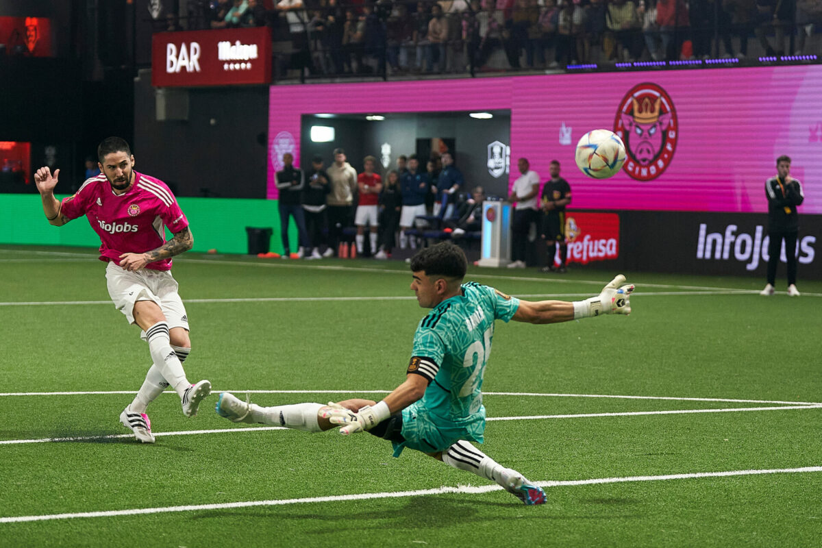 Dani Pérez, el jugador que más minutos ha jugado en la Kings League